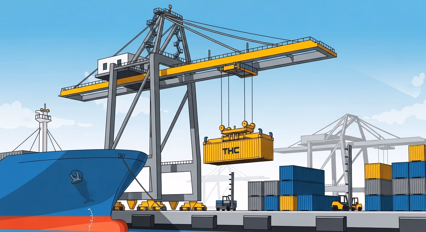 Phí THC là gì? (Terminal Handling Charge) Ai thu, ai trả và tại sao có phí này?