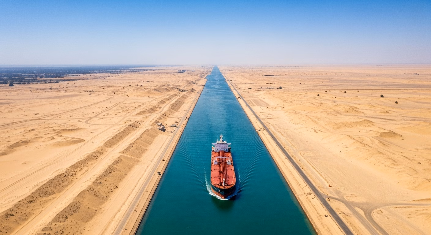 Kênh đào Suez và Tàu Suezmax: So sánh 2 ‘Yết hầu’ Hàng hải Quan trọng nhất Thế giới