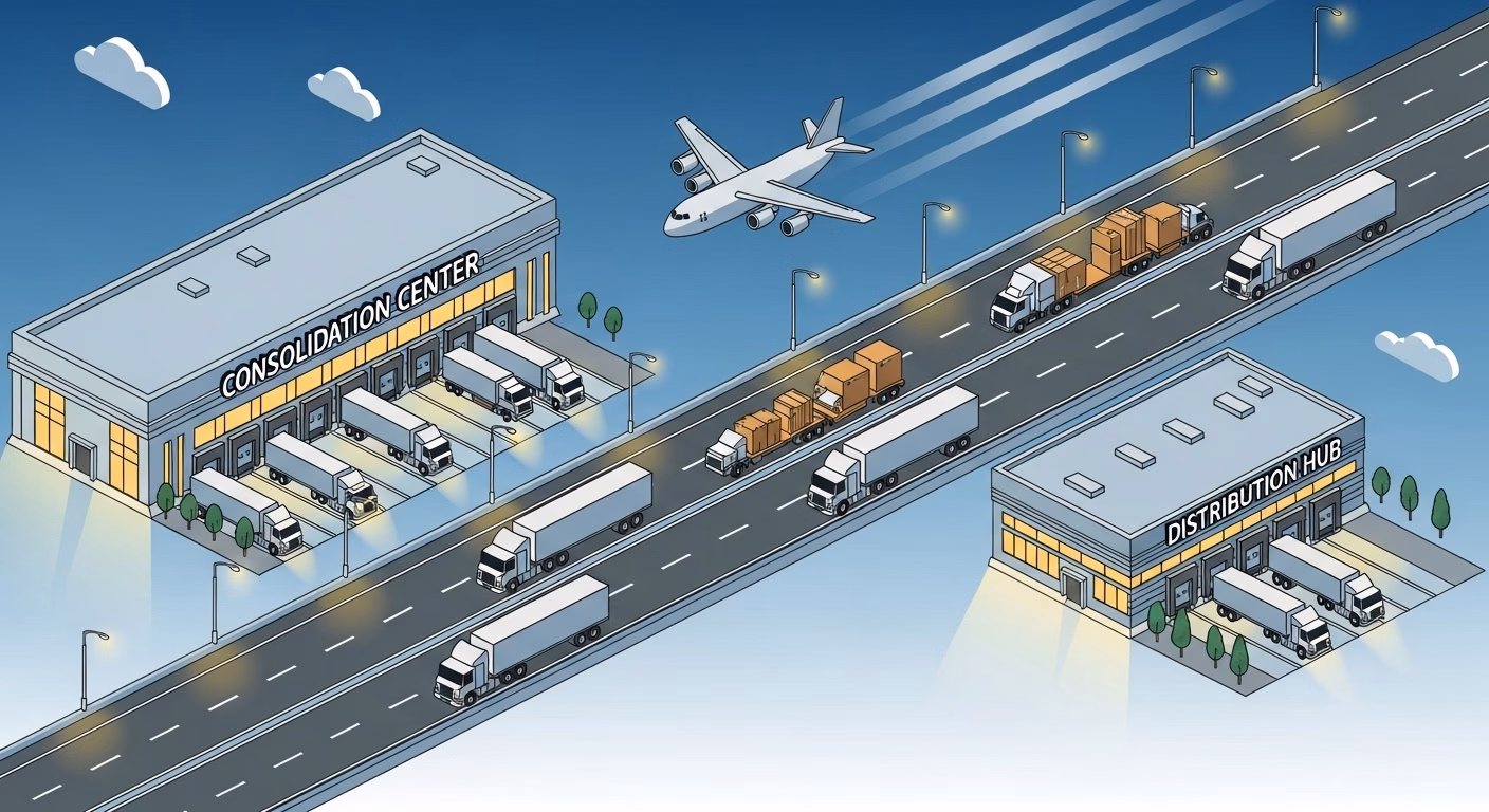 Middle-Mile Delivery là gì? “Xương sống” thầm lặng của ngành Logistics