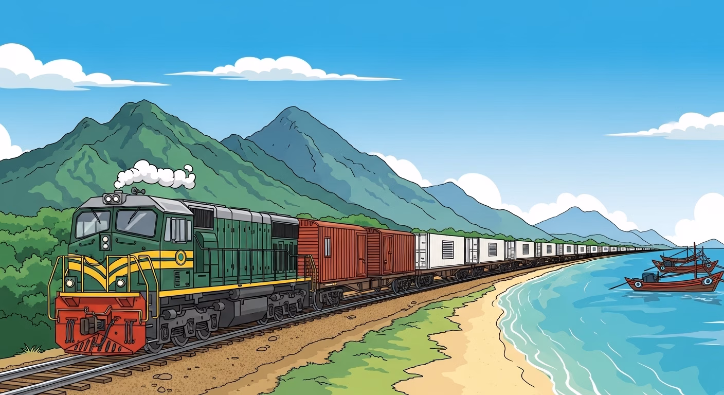Vận tải đường sắt là gì? “Người khổng lồ” thầm lặng của logistics nội địa và xuyên biên giới