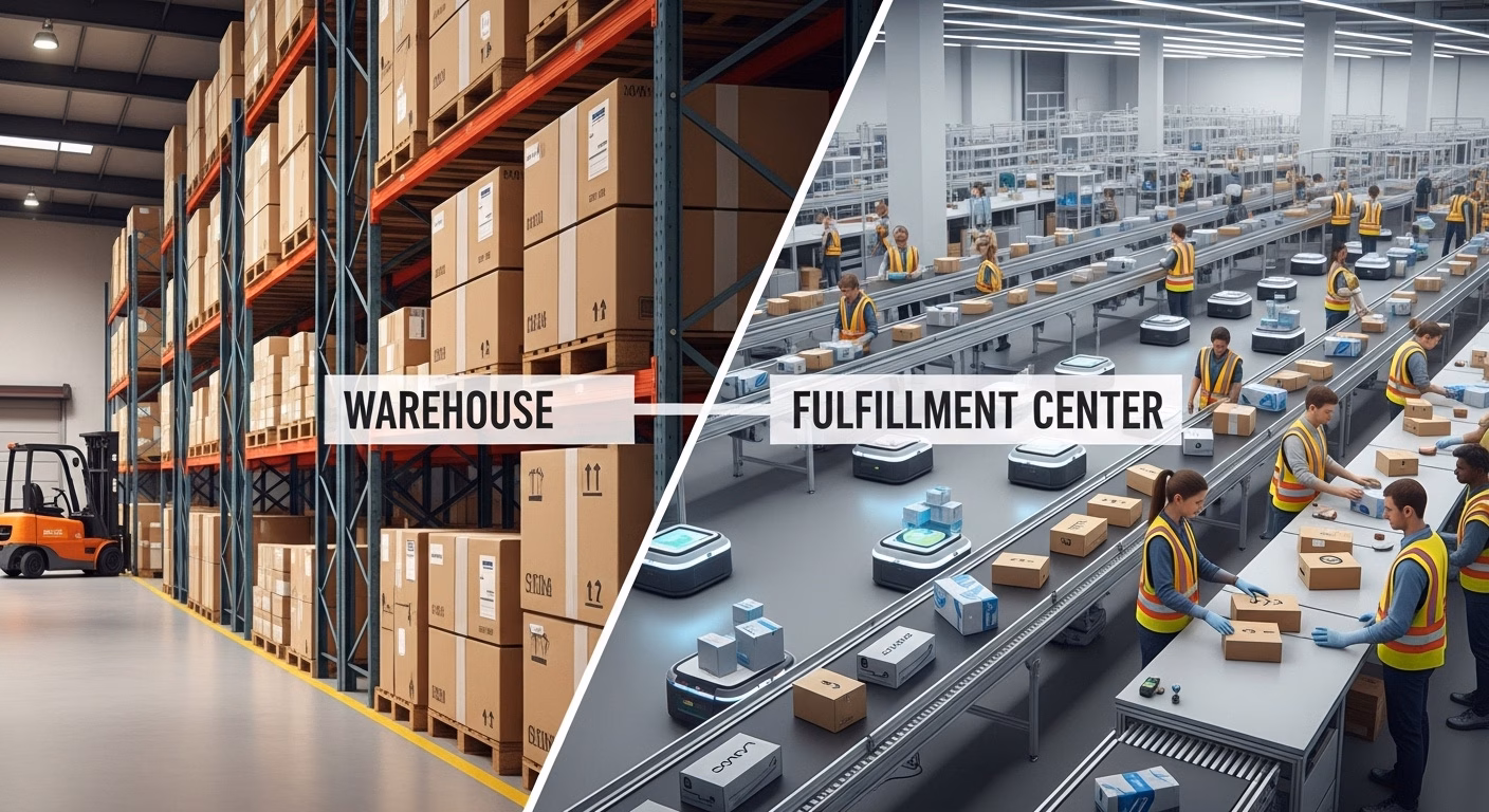 Fulfillment Center là gì? So sánh chi tiết với Kho hàng truyền thống (Warehouse)