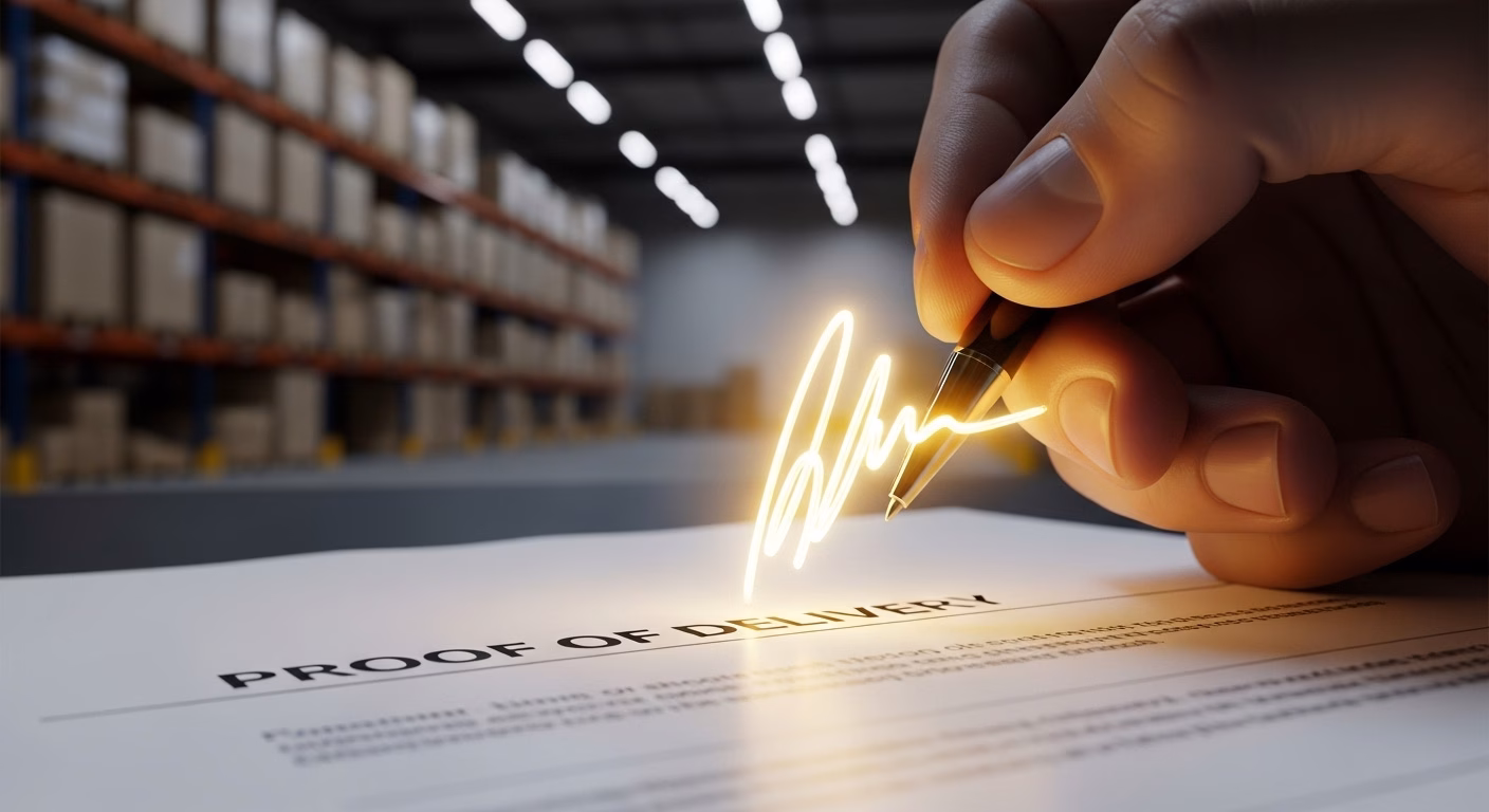 Proof of Delivery (POD) là gì? ‘Chữ ký Vàng’ Chốt hạ Dòng tiền và Hoàn tất Giao dịch